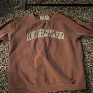 Long Beach island New Jersey crewneck